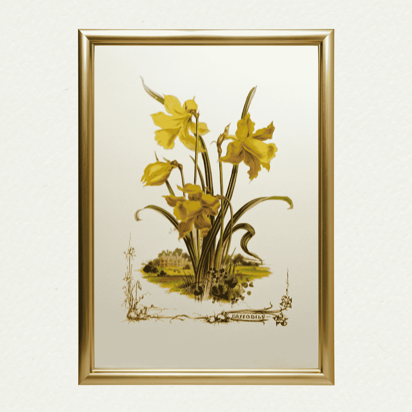 Daffodils (Victorian Flowers), by Paul Jerand 348