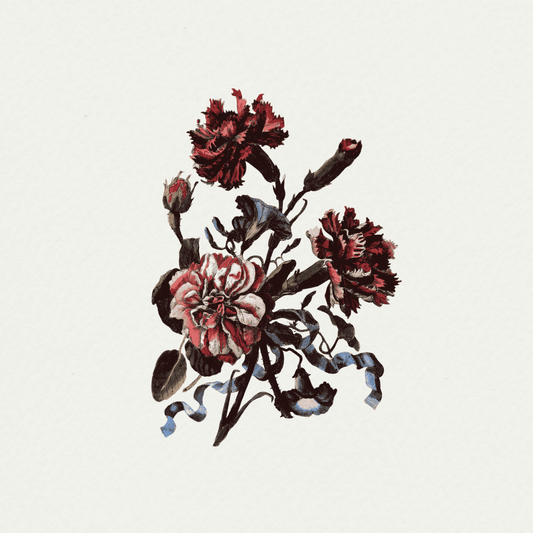 Bouquets with Ribbons (3), by Monnoyer