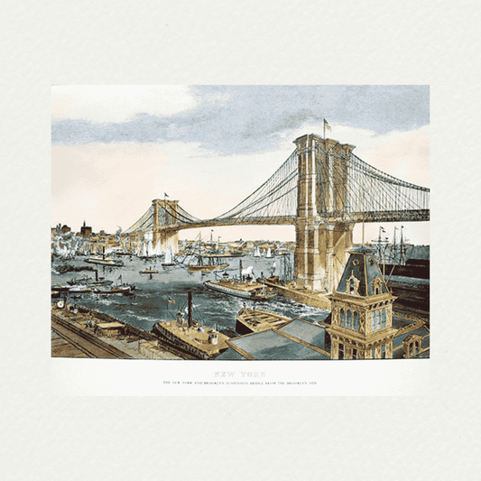 New York and Brooklyn Bridge