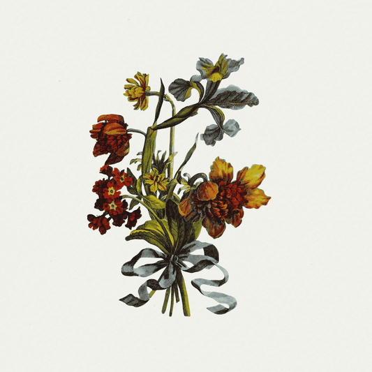 Bouquets with Ribbons (1), by Monnoyer