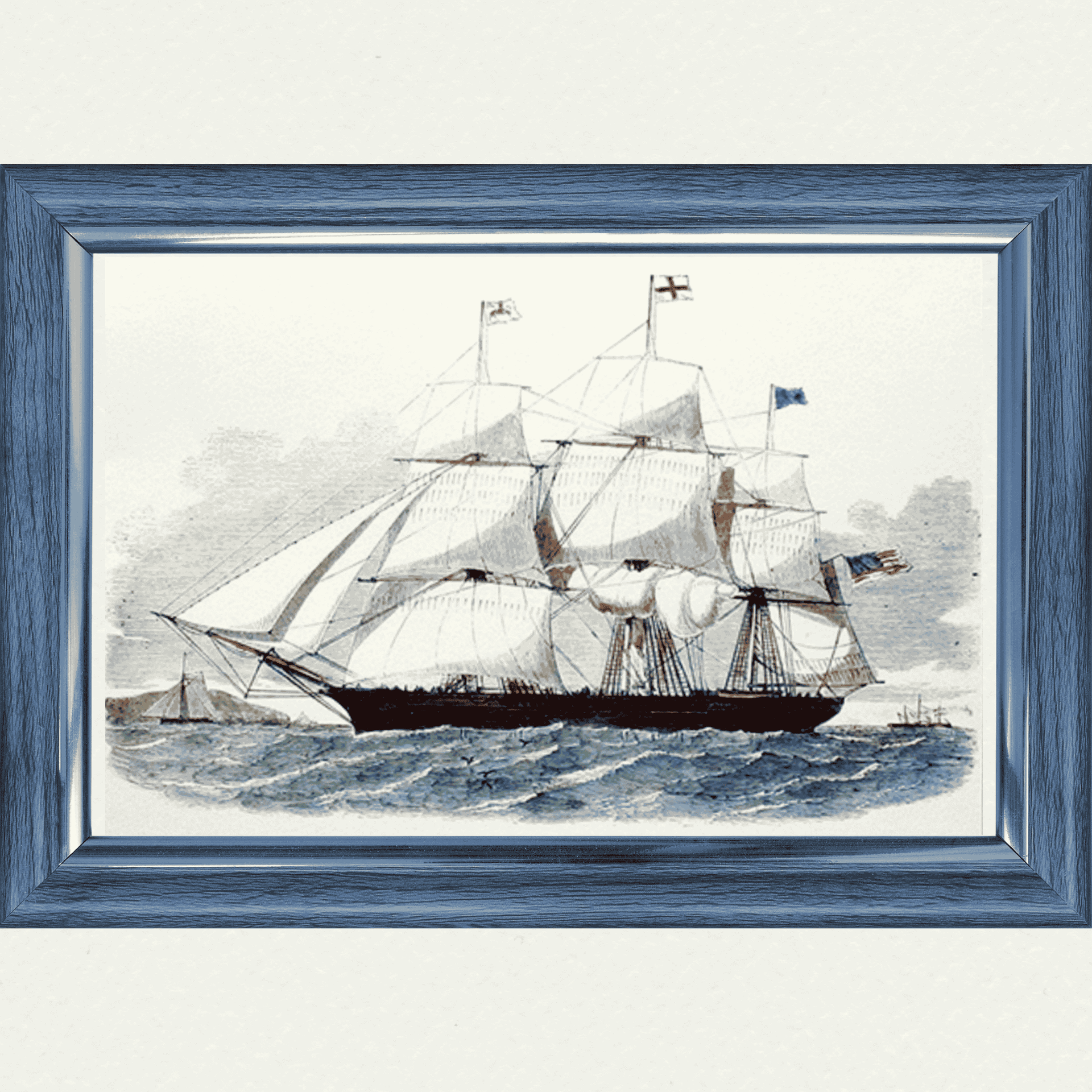 Days of Sail - Racer Sailing Ship – The Prints Archive