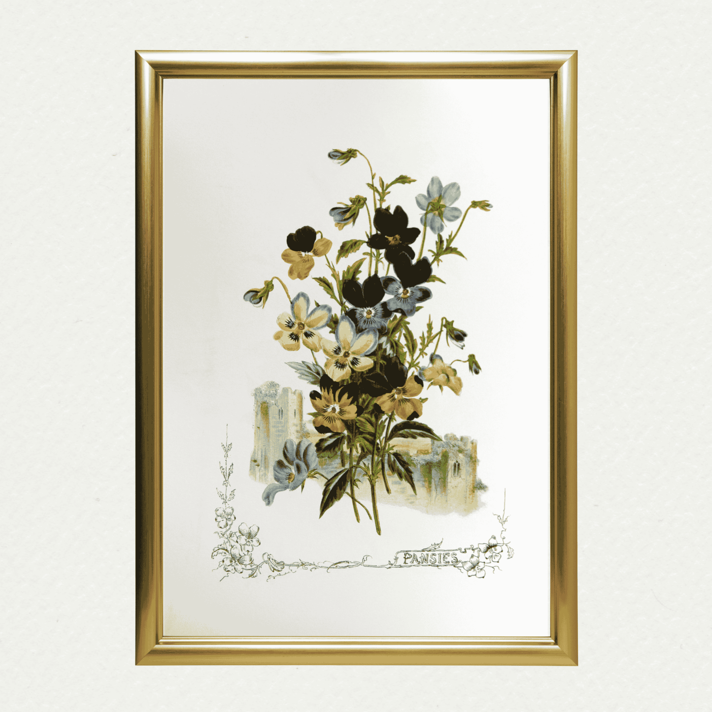 Pansies (Victorian Flowers), by Paul Jerand 351