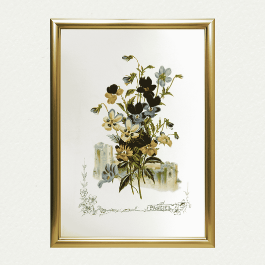 Pansies (Victorian Flowers), by Paul Jerand 351
