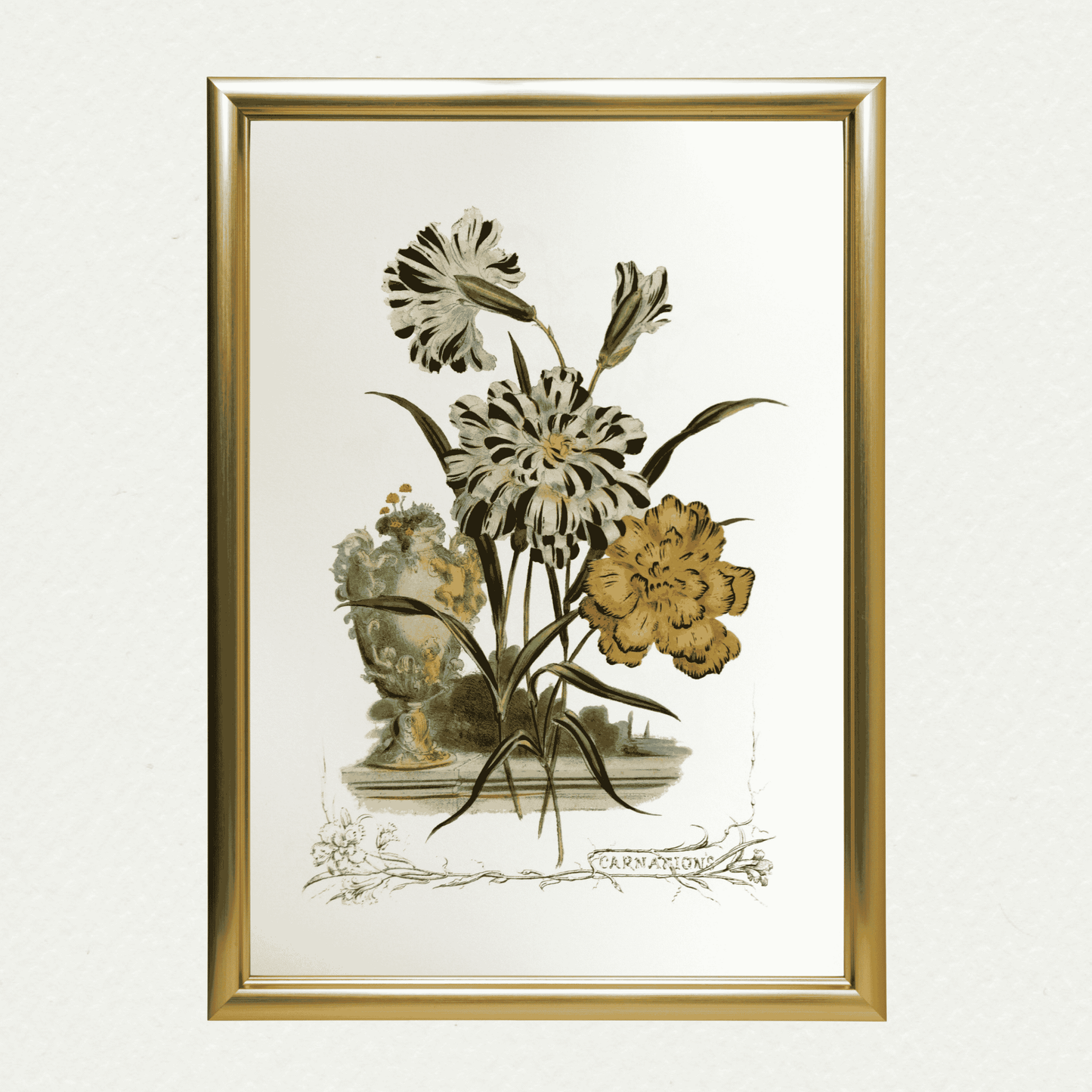 Carnations (Victorian Flowers), by Paul Jerand 353